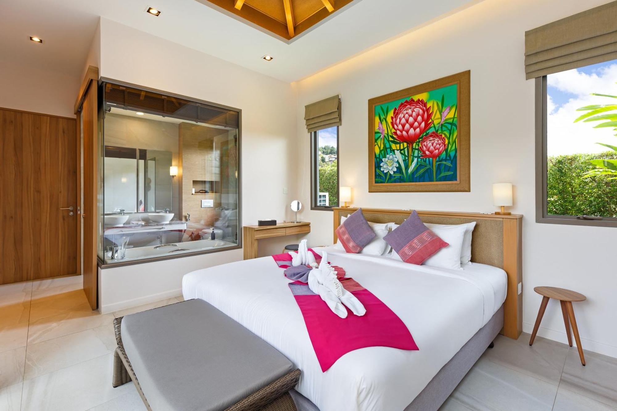 Dalaa 5 Villa Pantai Kamala Bagian luar foto