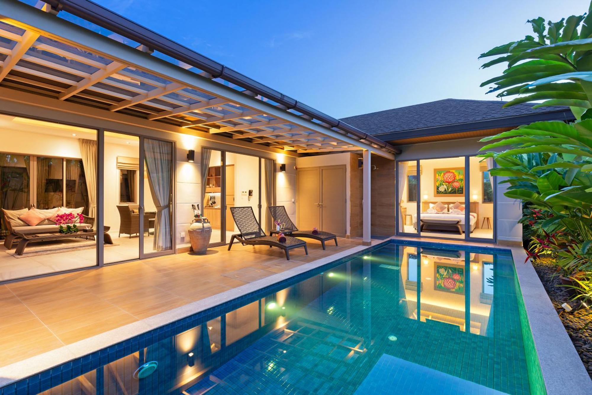 Dalaa 5 Villa Pantai Kamala Bagian luar foto